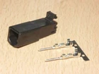 Harley Davidson 72902-01BK OEM 2 Wire Multi-lock Female Connector & Terminals