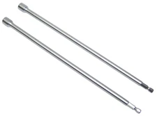 2 pc 12" Magnetic Nut Driver Setter Bit Nut Driver bit 100mm Metric Quick change