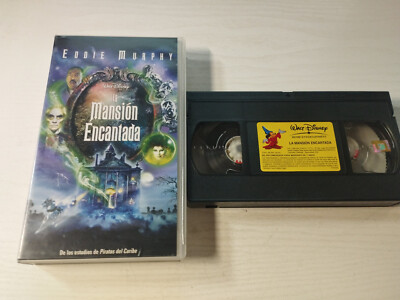 La Mansion Encantada Eddie Murphy Walt Disney 2004 - VHS Cinta Español