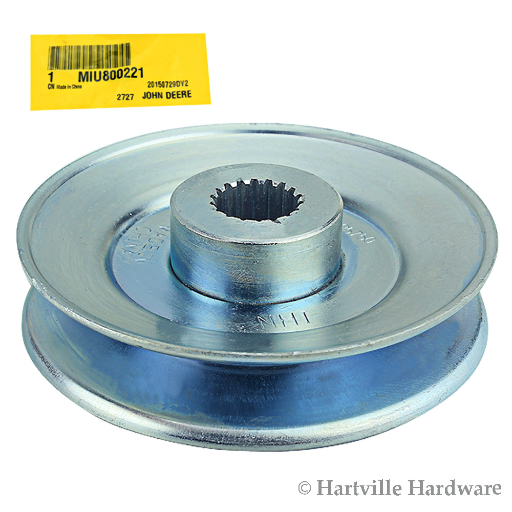 John Deere Original Equipment Transmission Drive Pulley #MIU800221