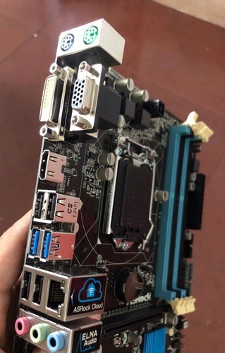 Placa madre de aniversario Intel LGA1150 DDR3*4 HDMI DVI D-Sub mATX para ASRock H97M - Imagen 2 de 2
