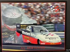 VRHTF NHRA "VINTAGE AL HOFFMAN WESTERN AUTO/SLICK 50 FUNNY CAR" HAND OUT