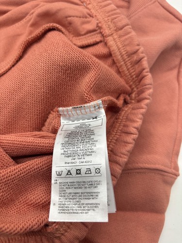 Reebok Women's Classics Cotton French Terry Cropped Sweatshirt, Canyon Coral, L - 第 6/11 張圖片