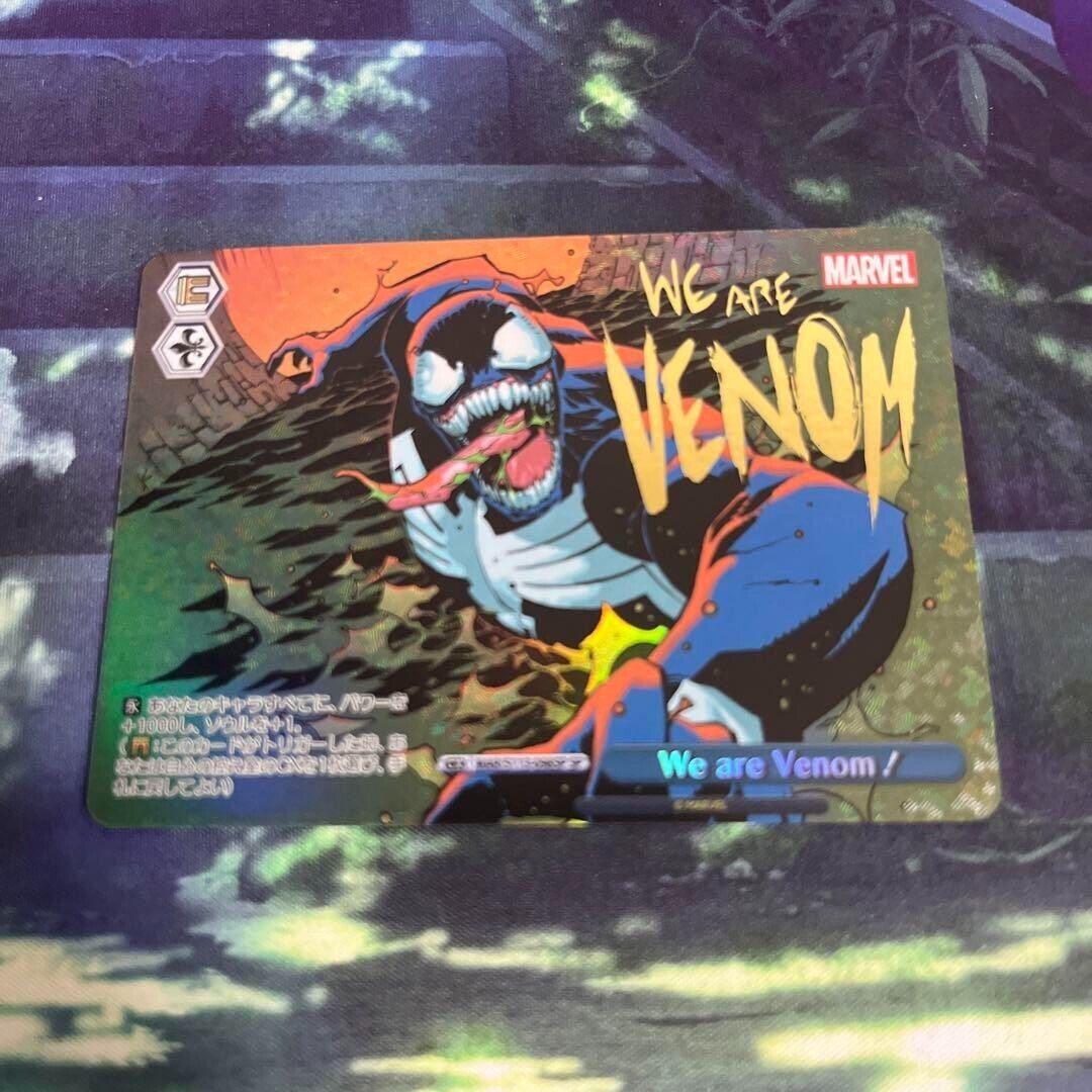 Weiss Schwarz Marvel vol.2 MAR/S113-098SP SP We are Venom Weiss Schwarz Marvel vol.2 MAR/S113-098SP SP We are Venom