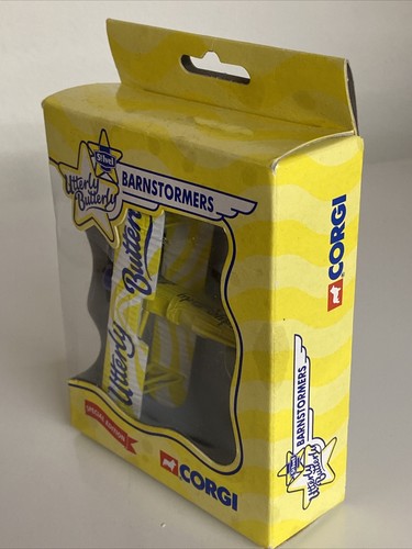 St Ivel Barnstormers Die Cast Utterly Butterly 1940's Boeing Stearman by Corgi