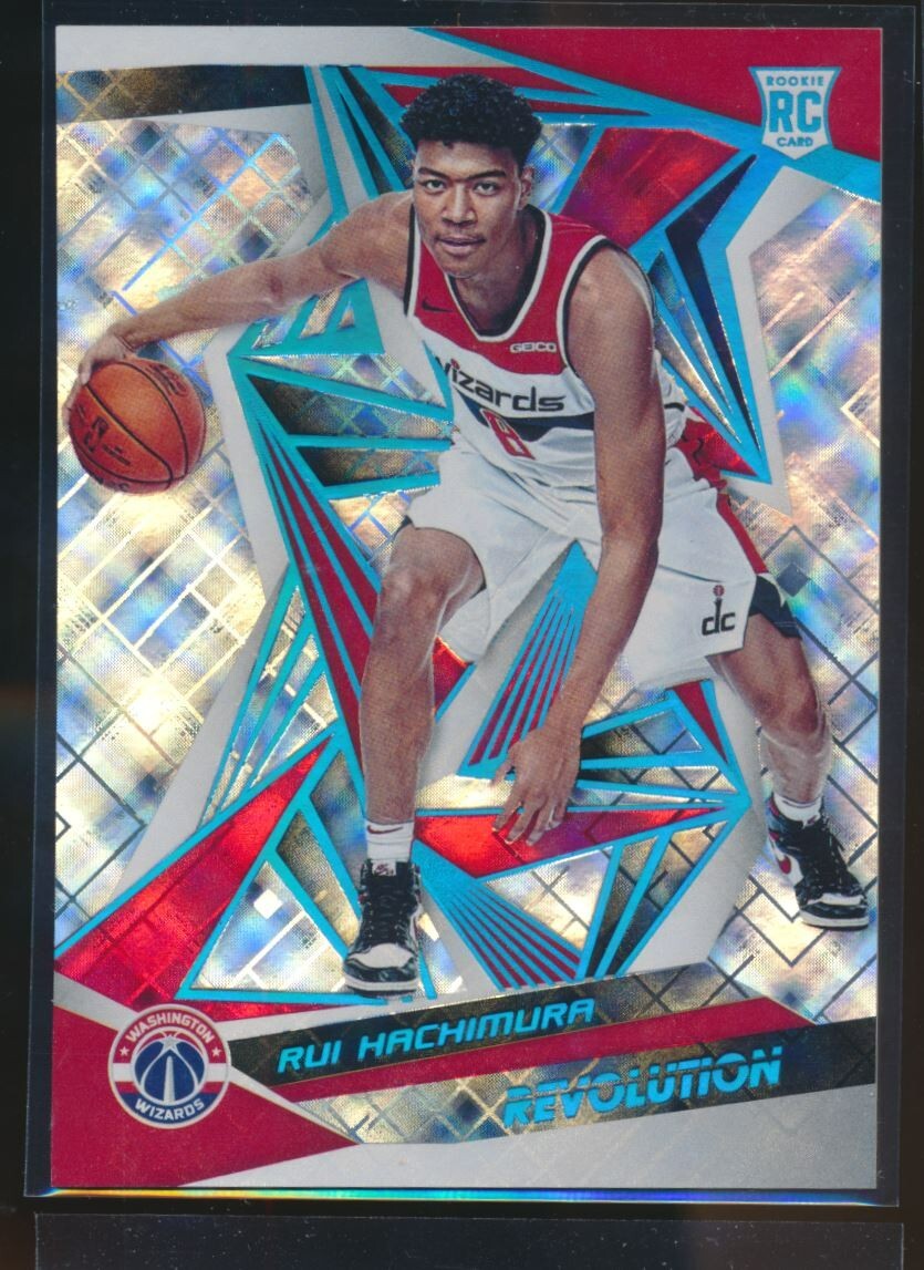 2019-20 Panini Revolution Cosmic #108 Rui Hachimura /100 Rookie Wizards Lakers