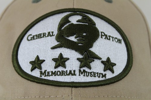 General Patton Memorial Museum Hat Tan Green Baseball Cap Army Pattons Patriot’s - Picture 2 of 10