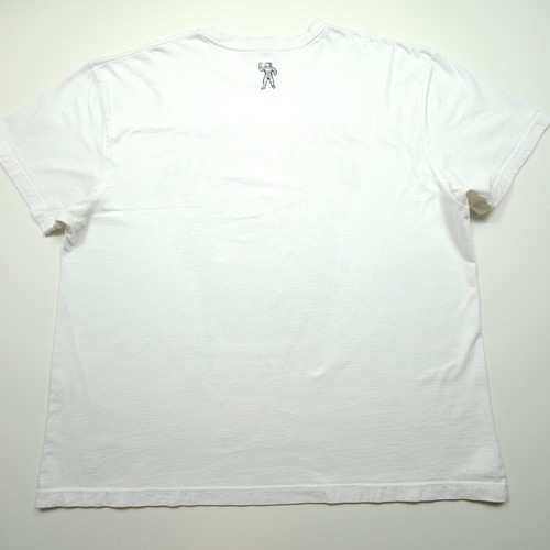 Billionaire Boys Club Mens Shirt 3XL White Graphic Tee Retro Peace Love Hero - Picture 13 of 23