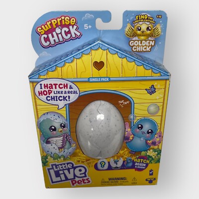 Little Live Pets Surprise Chick Hatch Hop Sealed Blue Egg Single Pack NEW  2023