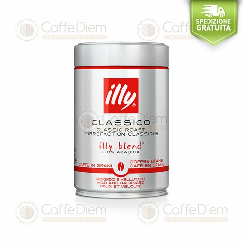Caffè illy in Grani Tostato Classico 1Kg illy Grani 4 Barattoli da 250 grammi - Imagen 2 de 10