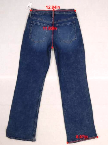 Gap Girls Teen High Rise Vintage Boot with Washwell Denim Blue Jeans Size 16 - Picture 4 of 9