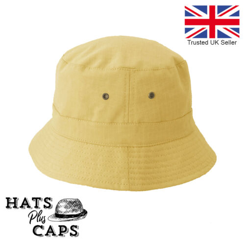 Bucket Hat Ripstop Cotton Lightweight Short Brim Travel Sun Hat Summer Festival - Picture 17 of 17