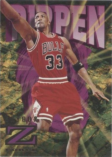 NBA Scottie Pippen 1996 Skybox Z-Force #13 Chicago Bulls