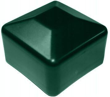 Tappi Decorativi Verdi Per Tubi Quadrati 100x100 Mm - Plastica PE, UV Resistente - Foto 9