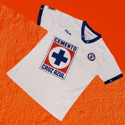 CRUZ AZUL AWAY 93/94 - HERMOSILLO # 27 - LARGE (USA-Small) Soccer