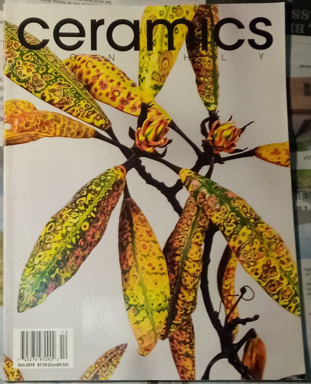 Ceramics Monthly Magazine - October 2019
