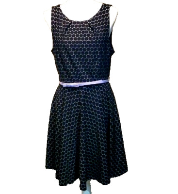 elle fit and flare dress Elle Rebel Leopard Orleans Swing Dress - Small main image 1