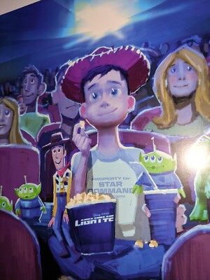 Disney Pixar LIGHTYEAR Promo Movie Poster 9.75 T x 19 W Toy Story