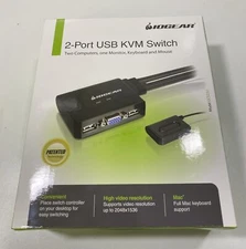 New IOGEAR GCS22U 2-port USB KVM Switch