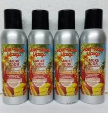 Smoke Odor Exterminator Maui Wowie Mango 7 oz Large Spray Set of Four Cans