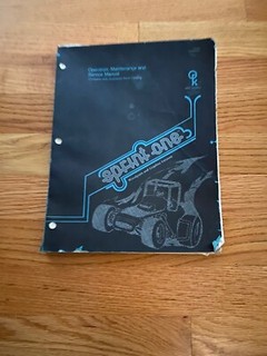 Sprint One Arcade Game Operation, Maintenance, and Service Manual, Kee Games