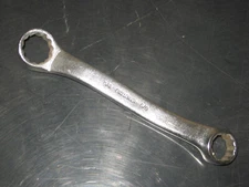 New 5/8" x 3/4" 12-pt BOX END WRENCH, SATIN FINISH, USA, CHALLENGER # 06422S