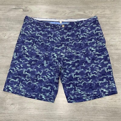 Peter Millar Golf Shorts Crown Sport Salem Tropical Camo Print