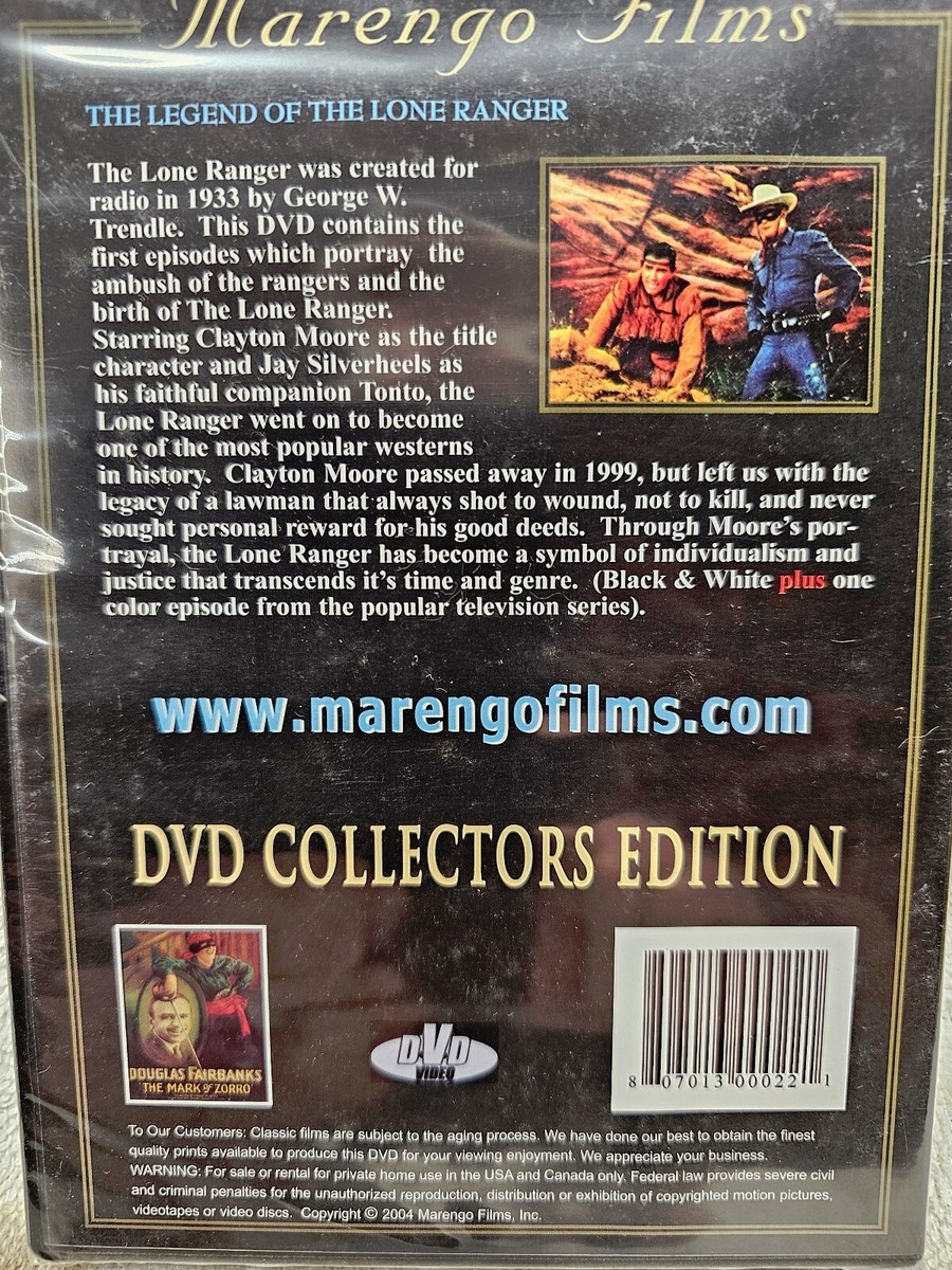 Legend of the Lone Ranger (DVD) for sale online | eBay