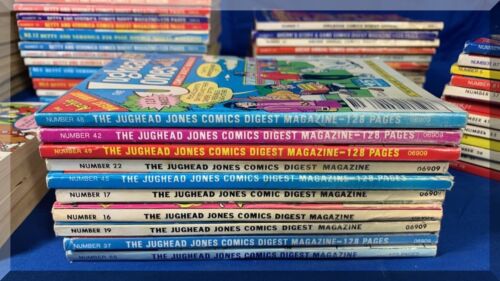 VINTAGE ARCHIE BETTEY JUGHEAD VERONICA COMIC DIGEST MAGAZINES - FREE SHIPPING - Picture 10 of 23
