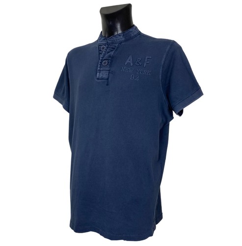 CAMISETA ABERCROMBIE AND FITCH PRENDA PREPPY TYE HENLEY LOOK ABUELO. TALLA: XXL - Imagen 2 de 6