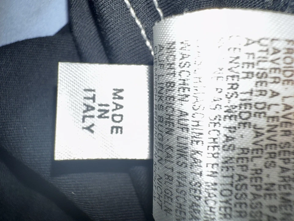 Camiseta preta Belstaff feita na Itália: nova vintage. Ajuste grande. - Imagem 4 de 4