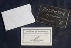 PYROMET SILVER CARD 1 OZ 0.999 FINE SILVER LOT 290319