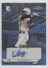 2023 Leaf Perfect Game National Showcase Blue Wave 5/9 David Hogg II Auto 13u1