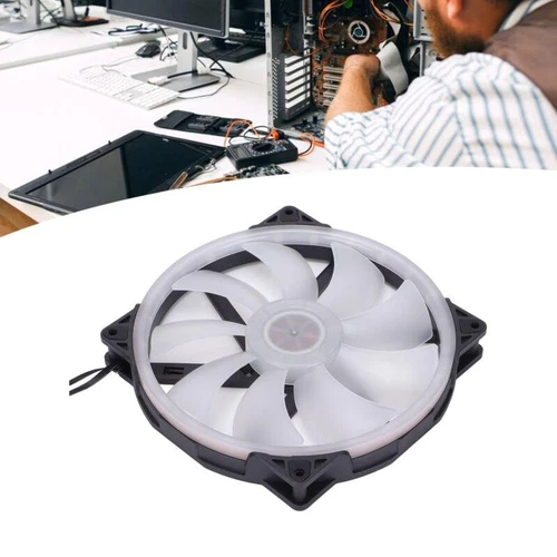 200 mm 4Pin PWM 5V Silencioso Bajo Ruido -Funda -Ventilador para PC -Refrigeración Alta - Imagen 23 de 24