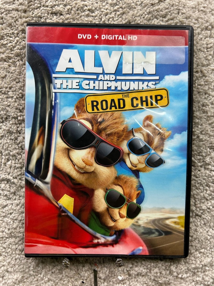 Alvin and the Chipmunks: The Road Chip DVD 2015 Jason Lee Family