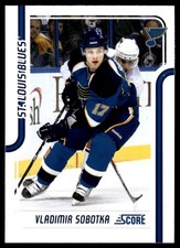 2011-12 Score Glossy Vladimir Sobotka St. Louis Blues #402
