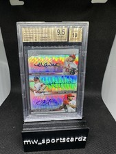 2014 Topps Chrome Michael Wacha Shelby Miller Carlos Martinez Triple Auto /5 BGS