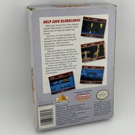 NES A Boy and His Blob - Nintendo CIB Complete - Protector Box - Cleaned TESTED