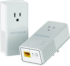 Netgear PLP1200-100PAS Powerline 1200 Extra Outlet
