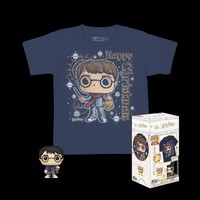 Gadget - Harry Potter: Funko Pop! & Tee - Holiday Harry (Kd) Tg. M -D- Funko