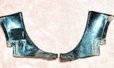 1 Pr  1938 - 1939 Ford Pickup Lower Grille Aprons - Between Fender Radiator