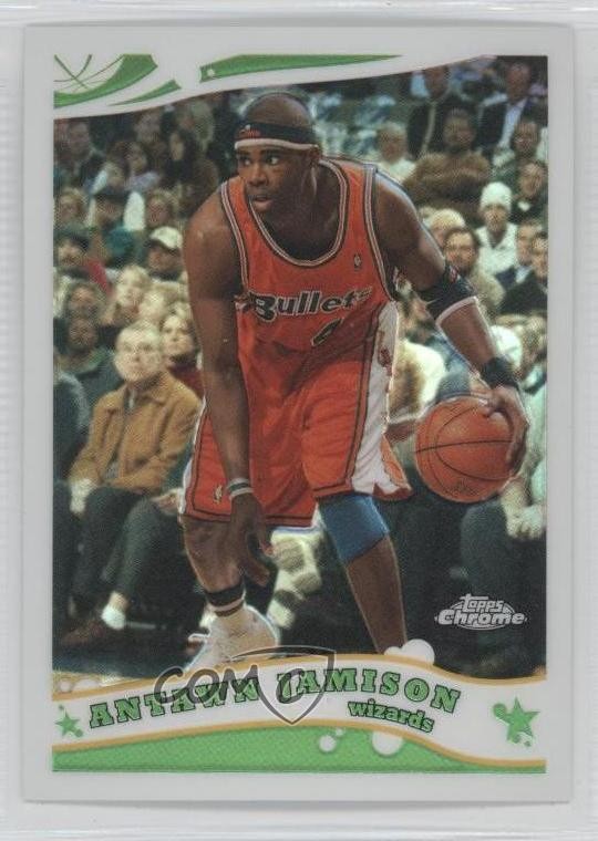 2005-06 Topps Chrome Refractor 162/999 Antawn Jamison #15 0a1