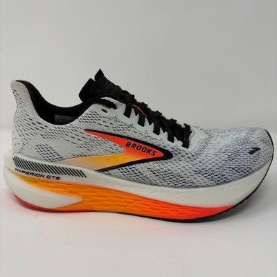 Brooks Hyperion GTS 2 Size 5 Women White Orange Running Shoes 1204221B443