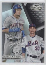 2018 Topps Gold Label Class 2 Black Michael Conforto #66 fm0