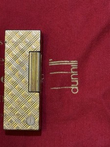 Dunhill Lighter Gold Functioning, Excellent Condition