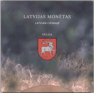 Lettland original KMS/ Kursmünzensatz 2025