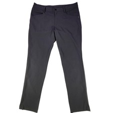 Lululemon ABC Pants Mens 36 Gray 5 Pocket Slim Fit Stretch Golf Chino Casual