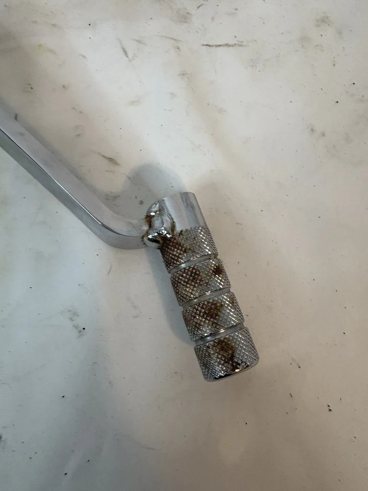 Honda Fury VT1300 2010-2016 OEM pedal de freno cromado con resorte ver descripción HF1 Foto 3 de 4