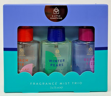 Boots A Little Something Fragrance Mist Trio Gift Set 3 x 75ml NEW Boxed