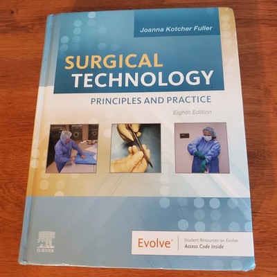 Lot of 10 Nursing College Surgical Tech Books Please See Pictures & Description